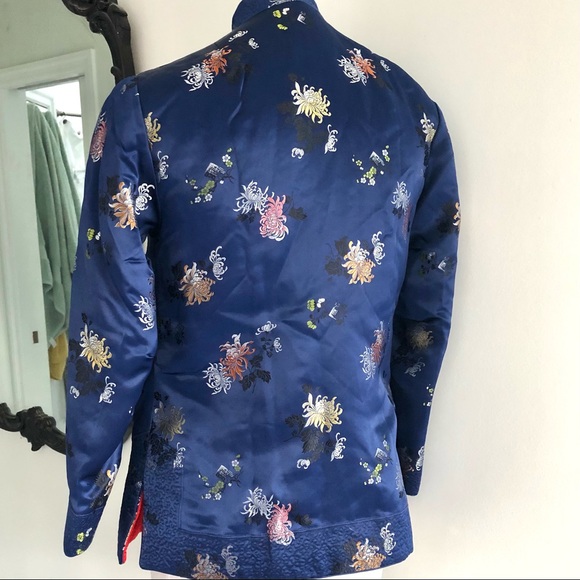 Golden Camel Brand Satin Asian Quilted Jacket NWT - Picture 2 of 8